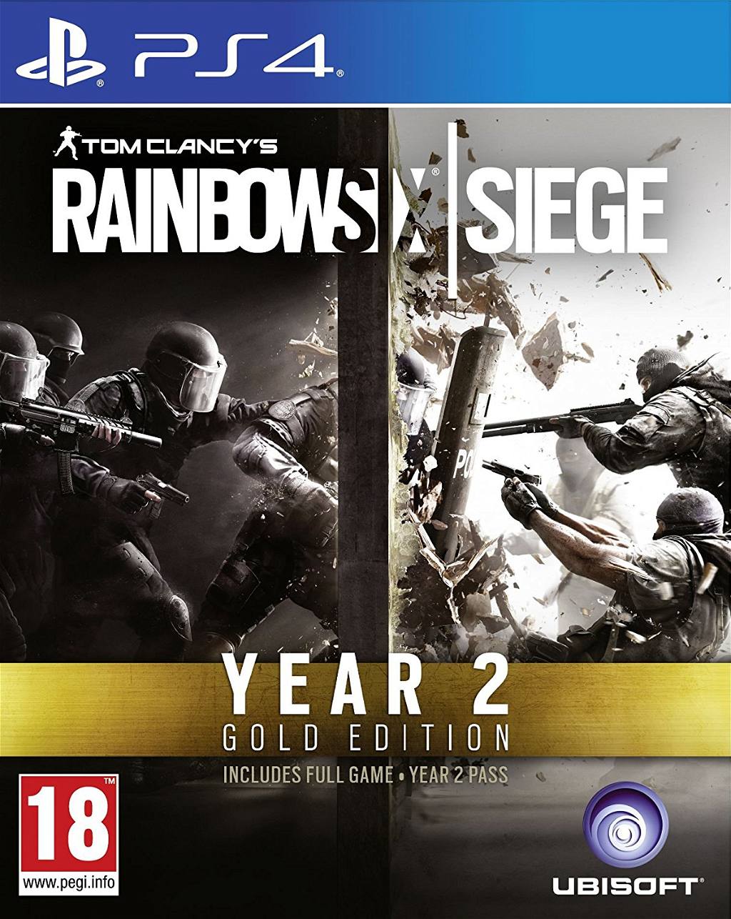 shilling administration tilbede Tom Clancy's Rainbow Six Siege [Year 2 Gold Edition] for PlayStation 4
