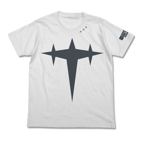 Kill La Kill Honnouji Academy Goku Uniform Three-star T-shirt (White | Size L) image 1