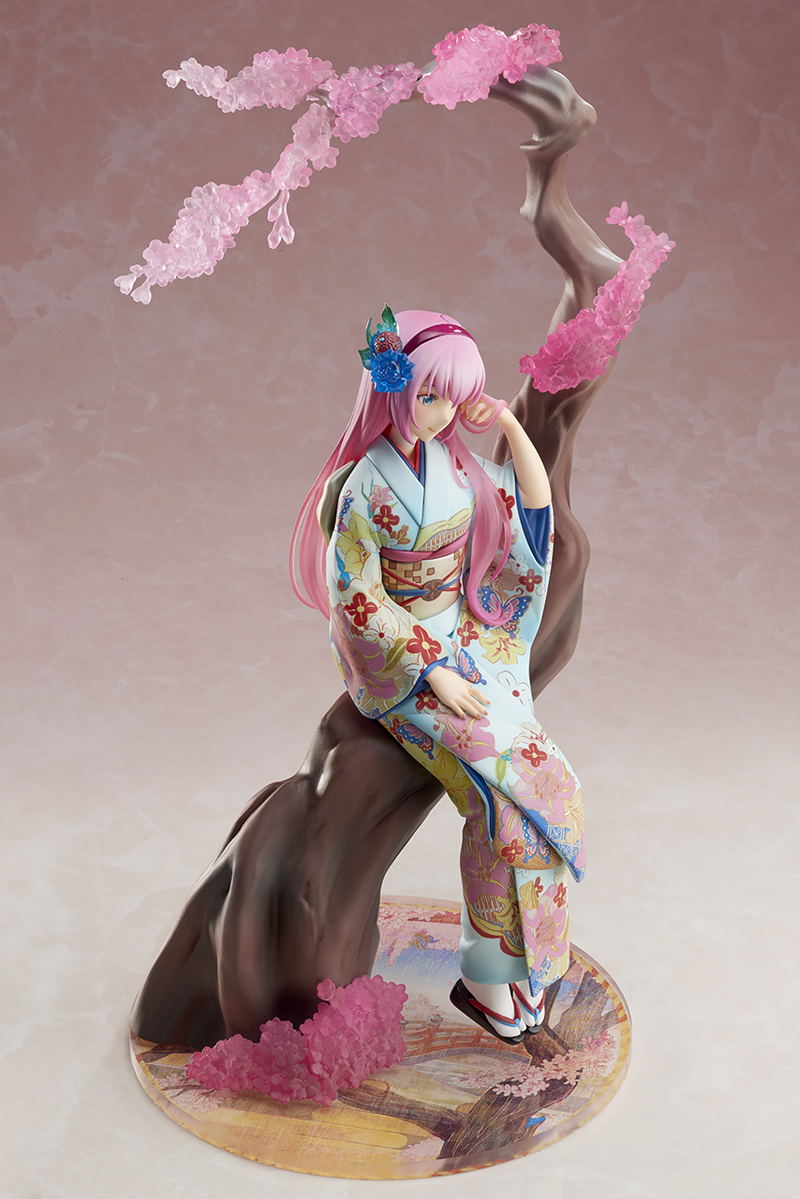Vocaloid 1/8 Scale Pre-Painted Figure: Megurine Luka -Hanairogoromo- image 4