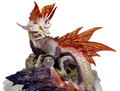 Capcom Figure Builder Creators Model Monster Hunter XX: Bubble Fox Wyvern Mizutsune Anger thumbnail 5