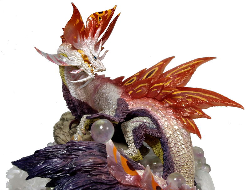 Capcom Figure Builder Creators Model Monster Hunter XX: Bubble Fox Wyvern Mizutsune Anger image 5
