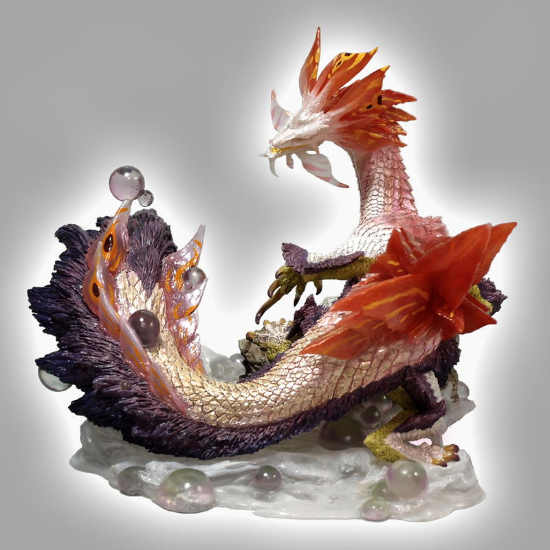 Capcom Figure Builder Creators Model Monster Hunter XX: Bubble Fox Wyvern Mizutsune Anger image 4