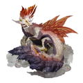 Capcom Figure Builder Creators Model Monster Hunter XX: Bubble Fox Wyvern Mizutsune Anger thumbnail 1