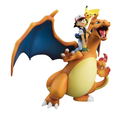 G.E.M. Series Pocket Monsters Pre-Painted PVC Figure: Ash Ketchum & Pikachu & Charizard (Re-run) thumbnail 1
