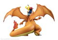 G.E.M. Series Pocket Monsters Pre-Painted PVC Figure: Ash Ketchum & Pikachu & Charizard (Re-run) thumbnail 7