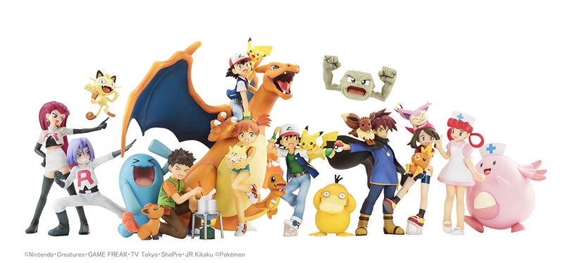G.E.M. Series Pocket Monsters Pre-Painted PVC Figure: Ash Ketchum & Pikachu & Charizard (Re-run) image 9