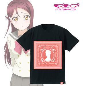 Love Live! Sunshine!! Bandana T-shirt Sakurauchi Riko (Mens XL Size)_