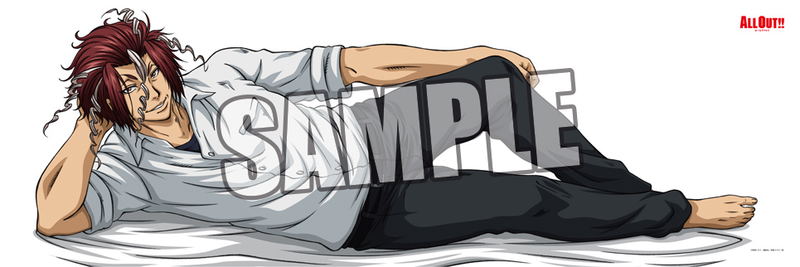 ALL OUT!! Dakimakura Cover Platinum Grade: Sekizan Takuya image 2