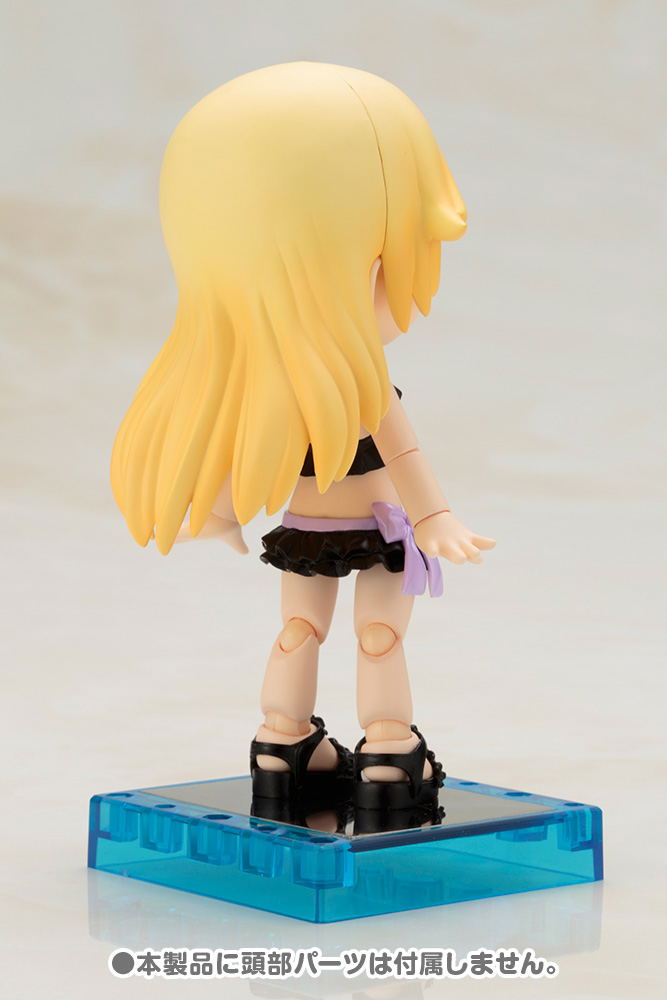 Cu-poche Extra Ruffled Swimsuits Body (Black) image 5