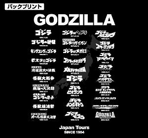 Godzilla Tour T-shirt Black (L Size)