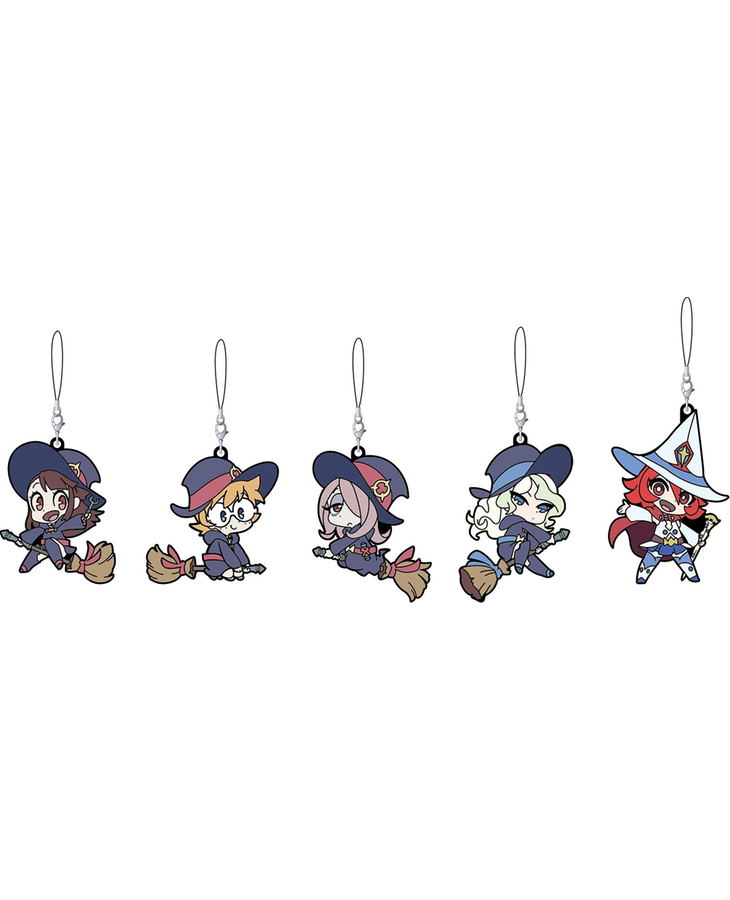 Little Witch Academia Collectible Rubber Straps (Set of 5 pieces) image 1