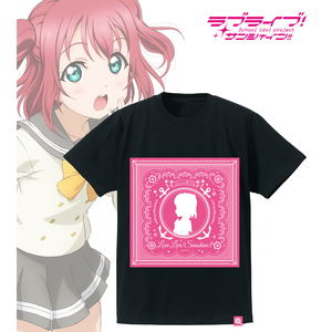 Love Live! Sunshine!! Bandana T-shirt Kurosawa Ruby (Mens XXXL Size)_