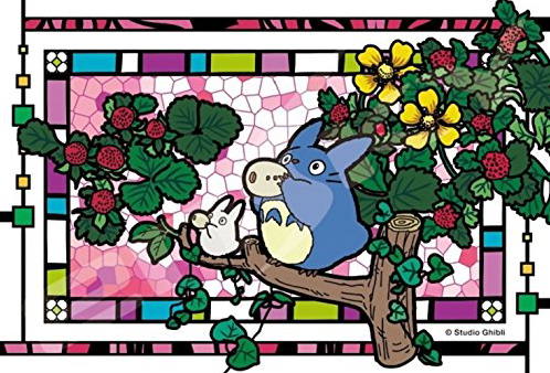 My Neighbor Totoro Art Crystal Jigsaw Puzzle: Okarina wo Fuite (126 Pieces)