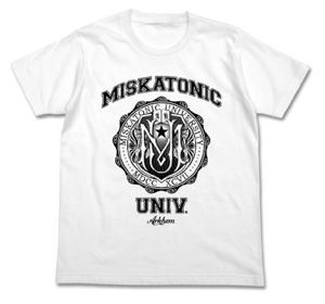 Miskatonic University T-shirt White (L Size)_