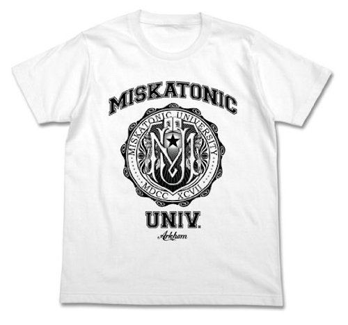 Miskatonic University T-shirt White (L Size) image 1