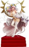 Super Sonico 1/6 Scale Pre-Painted Figure: Super Sonico 10th Anniversary Wedding Ver. thumbnail 1