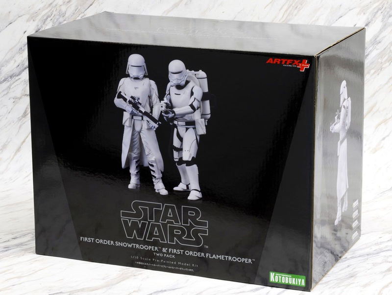 ARTFX+ Star Wars 1/10 Scale Pre-Painted Figure: First Order Snowtrooper & First Order Flametrooper 2 Pack Force Awakens Ver. image 21