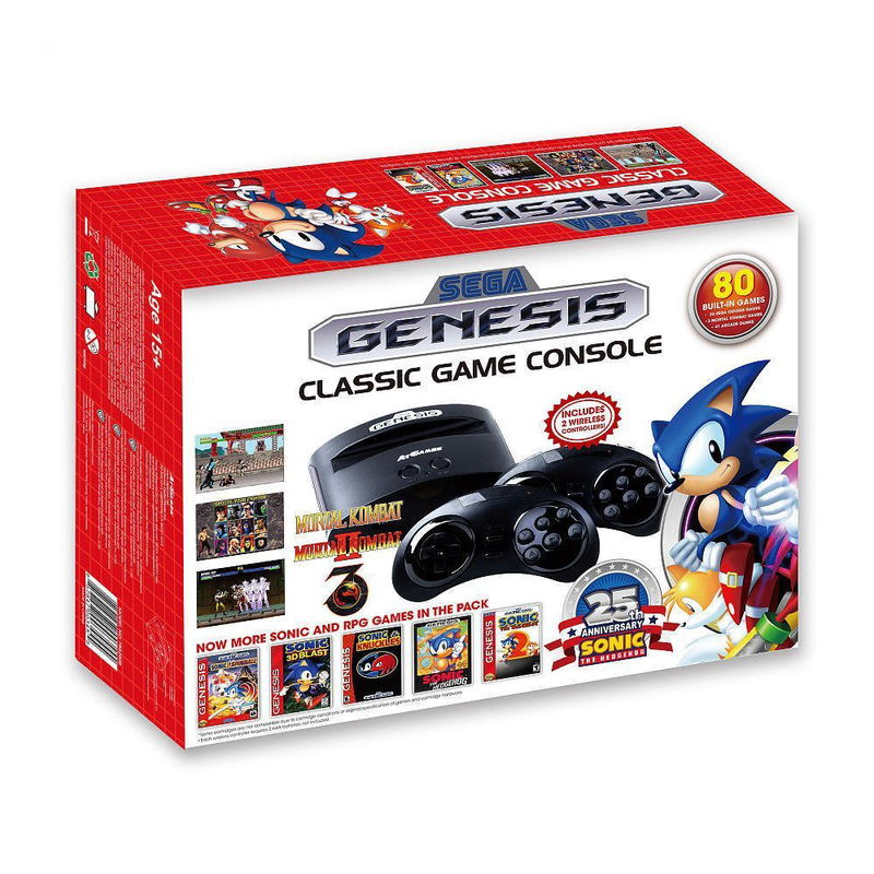 At Games Sega Genesis Classic Game Console (2016 Version)