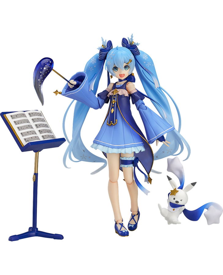 figma No. EX-037 Character Vocal Series 01 Hatsune Miku: Snow Miku Twinkle Snow Ver. image 1