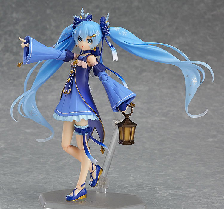 figma No. EX-037 Character Vocal Series 01 Hatsune Miku: Snow Miku Twinkle Snow Ver. image 4