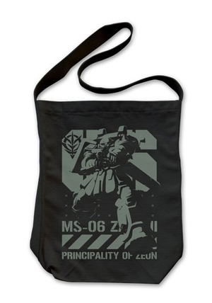 Mobile Suit Gundam Thunderbolt - Thunderbolt Ver. Zaku Shoulder Tote Bag Black_