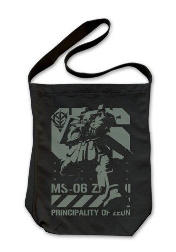Mobile Suit Gundam Thunderbolt - Thunderbolt Ver. Zaku Shoulder Tote Bag Black image 1