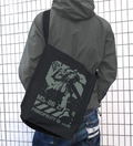 Mobile Suit Gundam Thunderbolt - Thunderbolt Ver. Zaku Shoulder Tote Bag Black thumbnail 2