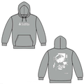 Nier Automata Hoodie (2B) Gray thumbnail 1