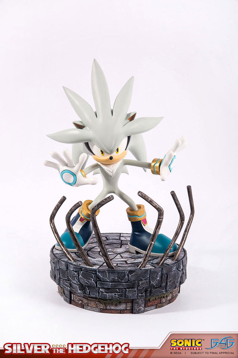 Sonic the Hedgehog Statue: Silver the Hedgehog image 2
