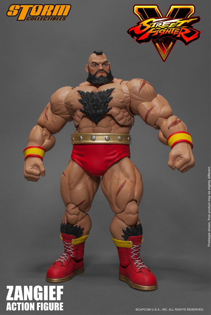 Street Fighter V 1/12 Scale Pre-Painted Action Figure: Zangief image 1