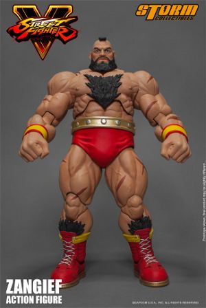  Storm Collectibles Street Fighter V: Zangief Special Edition  1/12 Scale Action Figure : Toys & Games
