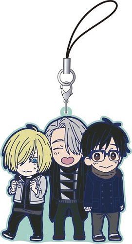 Yuri!!! on Ice Rubber Strap Collection (Set of 5 pieces)