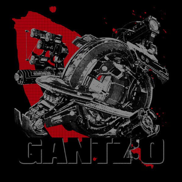 Gantz: O T-shirt Gadget Pattern (L Size) image 2