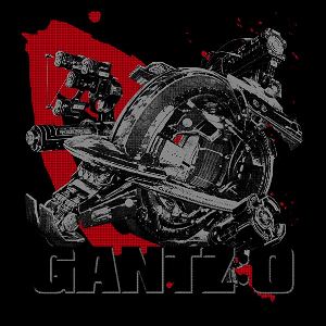 Gantz: O T-shirt Gadget Pattern (M Size)
