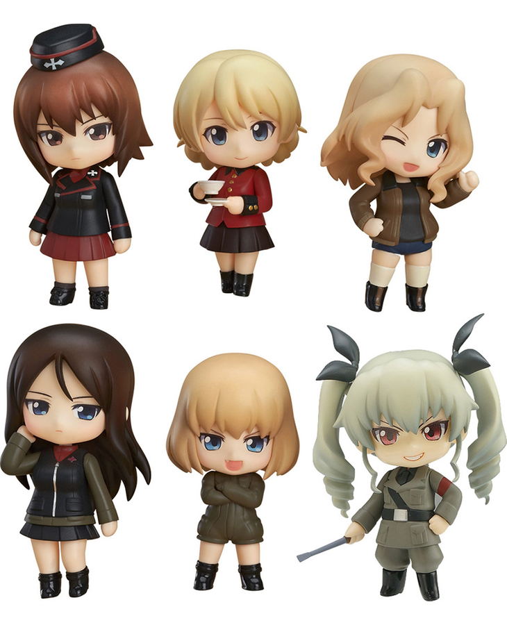 Nendoroid Petite: Girls und Panzer - Other High Schools Ver. (Set of 6 pieces) image 1