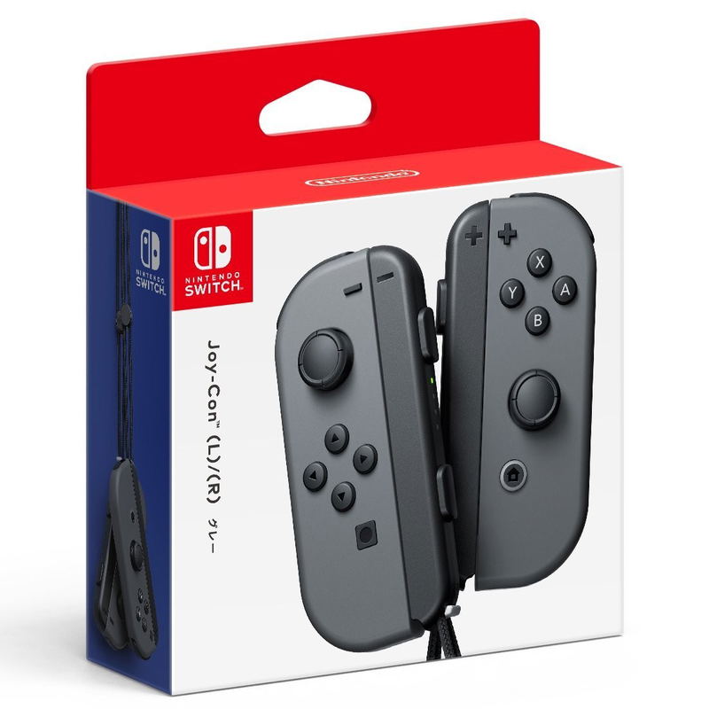 Nintendo Switch Joy-Con Controllers (Gray) image 1