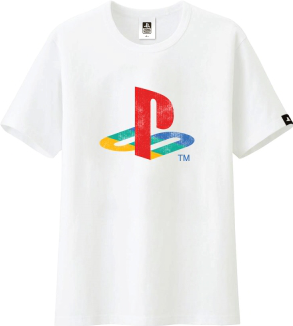 PlayStation Classic Logo T-Shirt White (L Size)_