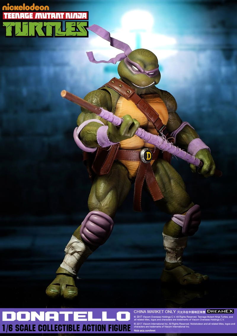 Teenage Mutant Ninja 1/6 Scale Collectible Action Figure: Donatello image 1
