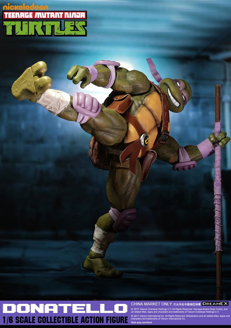 Teenage Mutant Ninja 1/6 Scale Collectible Action Figure: Donatello image 8