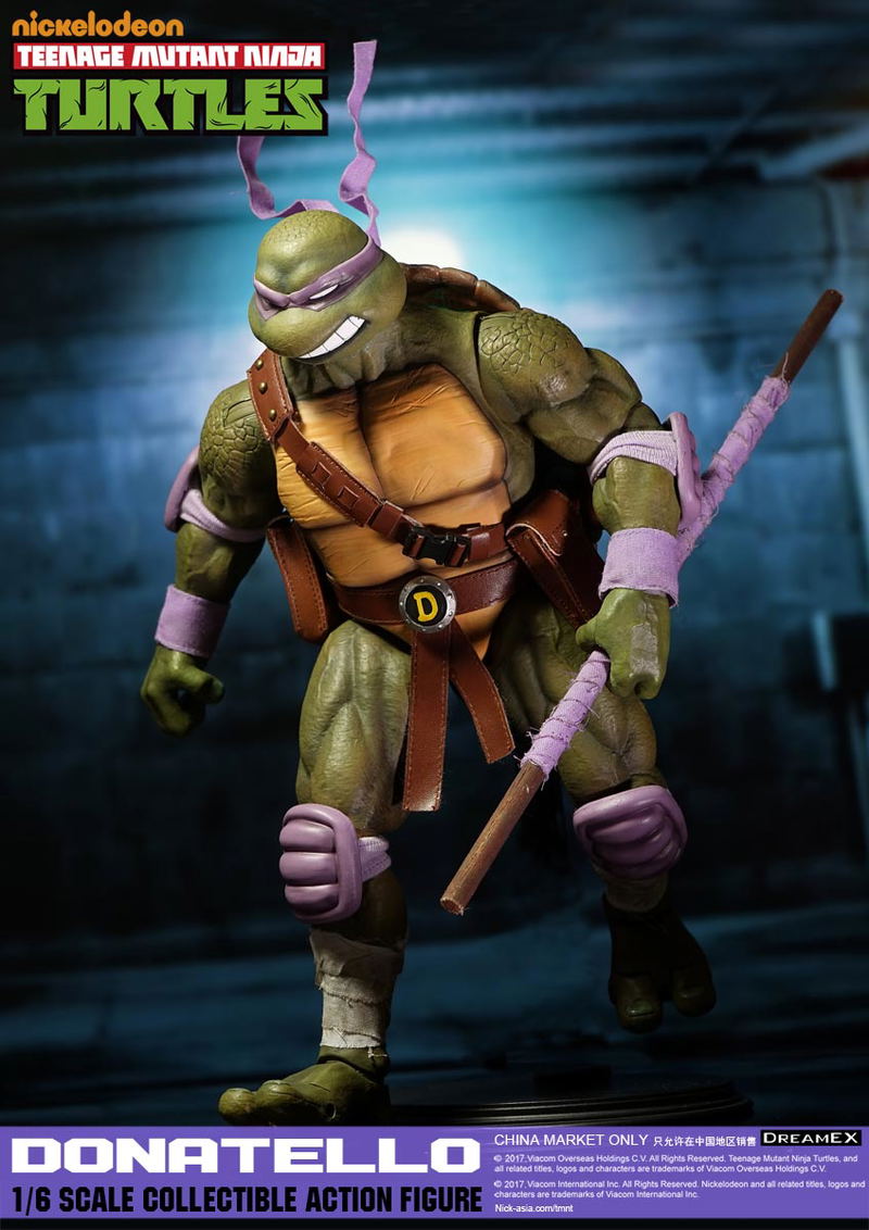 Teenage Mutant Ninja 1/6 Scale Collectible Action Figure: Donatello image 3