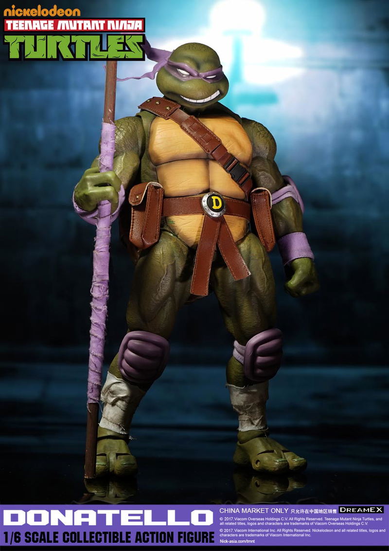 Teenage Mutant Ninja 1/6 Scale Collectible Action Figure: Donatello image 4