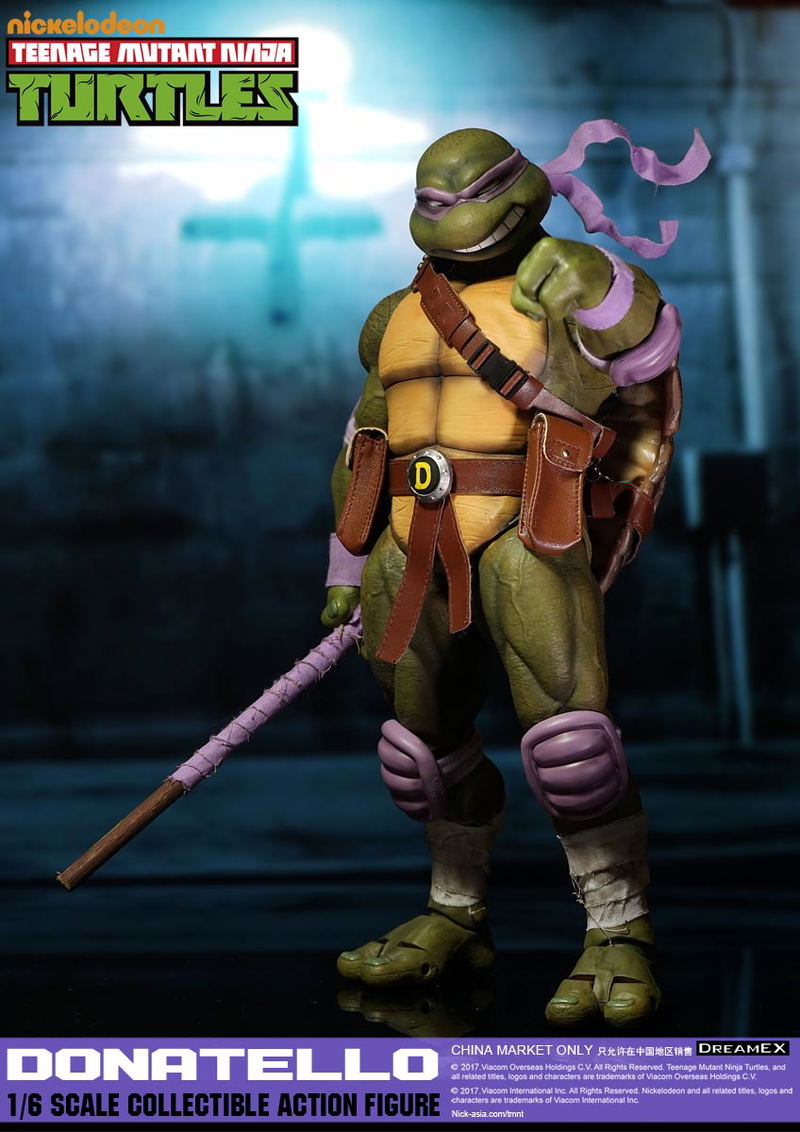 Teenage Mutant Ninja 1/6 Scale Collectible Action Figure: Donatello image 5