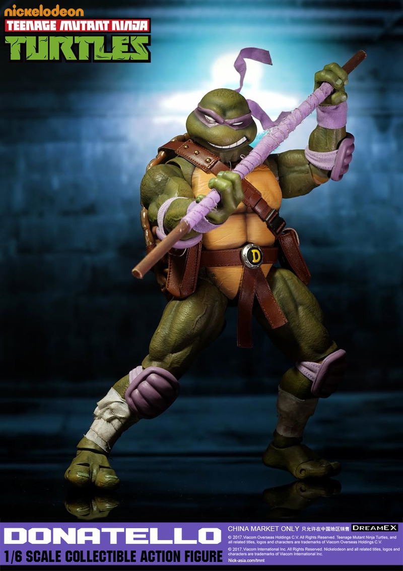 Teenage Mutant Ninja 1/6 Scale Collectible Action Figure: Donatello image 6