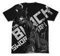 Theatrical Feature Sword Art Online - Ordinal Scale - Black Swordsman Kirito T-shirt Black (XL Size) thumbnail 1