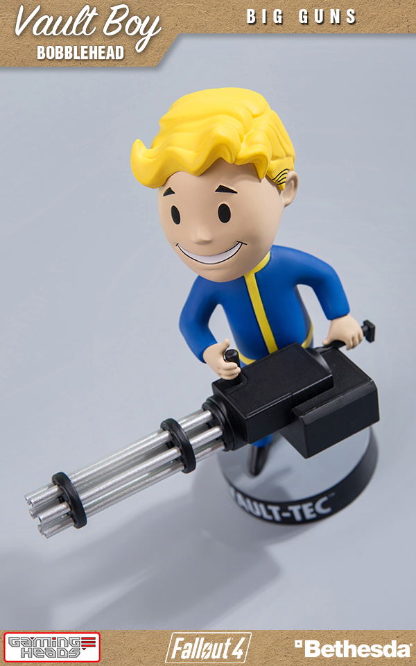 Fallout 4: Vault Boy 111 Bobbleheads Series Three: Big Guns