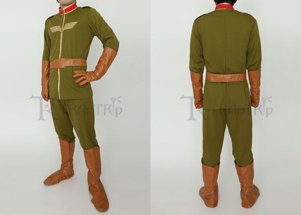Mobile Suit Gundam Zeon National Military Uniform - non-commissioned officer ver. (L Size) image 1
