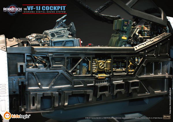 Robotech Macross VF-1J 1/6 Scale Cockpit Diorama Digital Sound System image 11