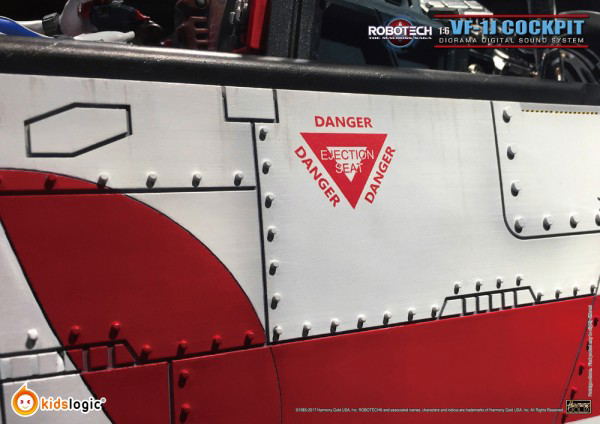 Robotech Macross VF-1J 1/6 Scale Cockpit Diorama Digital Sound System image 15