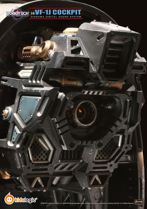 Robotech Macross VF-1J 1/6 Scale Cockpit Diorama Digital Sound System image 17