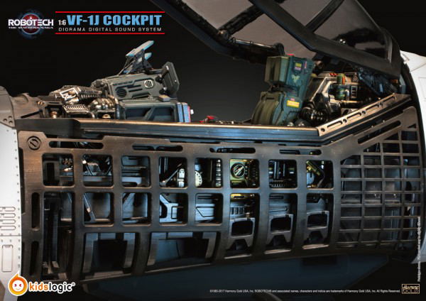 Robotech Macross VF-1J 1/6 Scale Cockpit Diorama Digital Sound System image 18